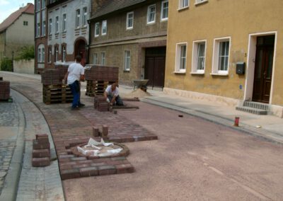 Straßenbau Kemberg Kreuzstraße