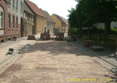 Straßenbau Kemberg Kreuzstraße